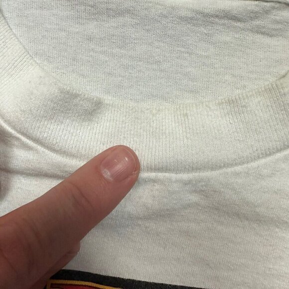 VTG 90s Rusty Wallace Forever a Champion Miller Lite T-Shirt Single Stitch XL - Picture 5 of 7